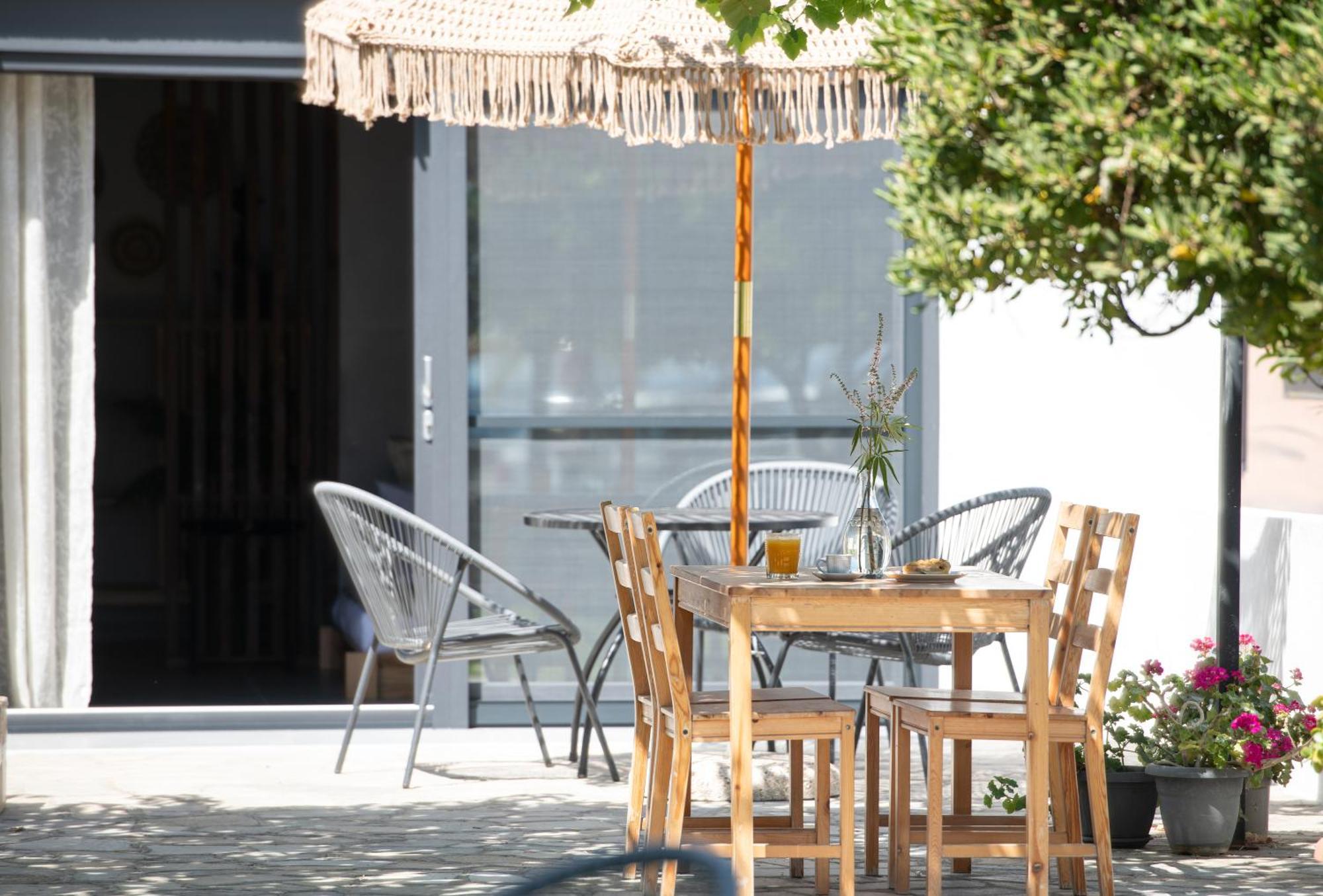 Akasti Slow Living Paralia Sikias Bagian luar foto